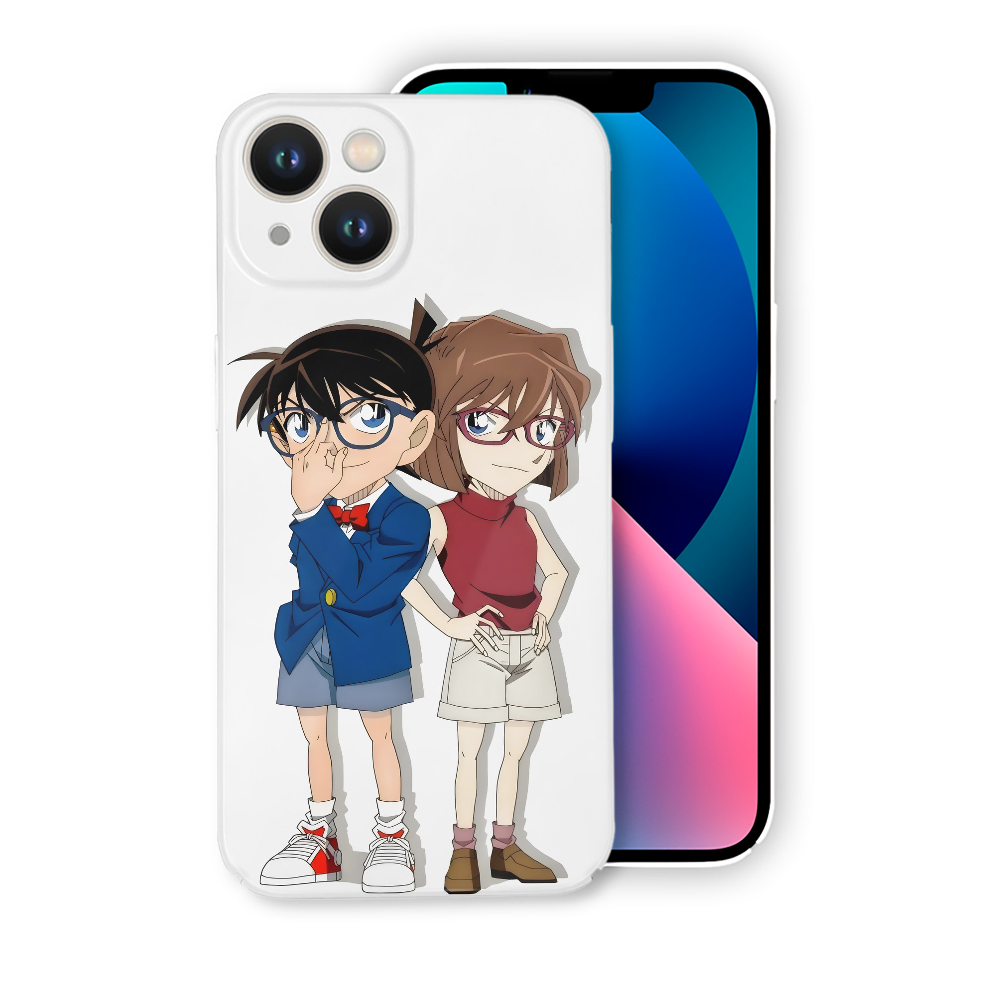 （画像用） 名探偵コナン 灰原 哀 はいばら あい Detective Conan Anita Hailey、Vi Graythorn Haibara Ai 【iPhone 14シリーズ対応】ハードケース