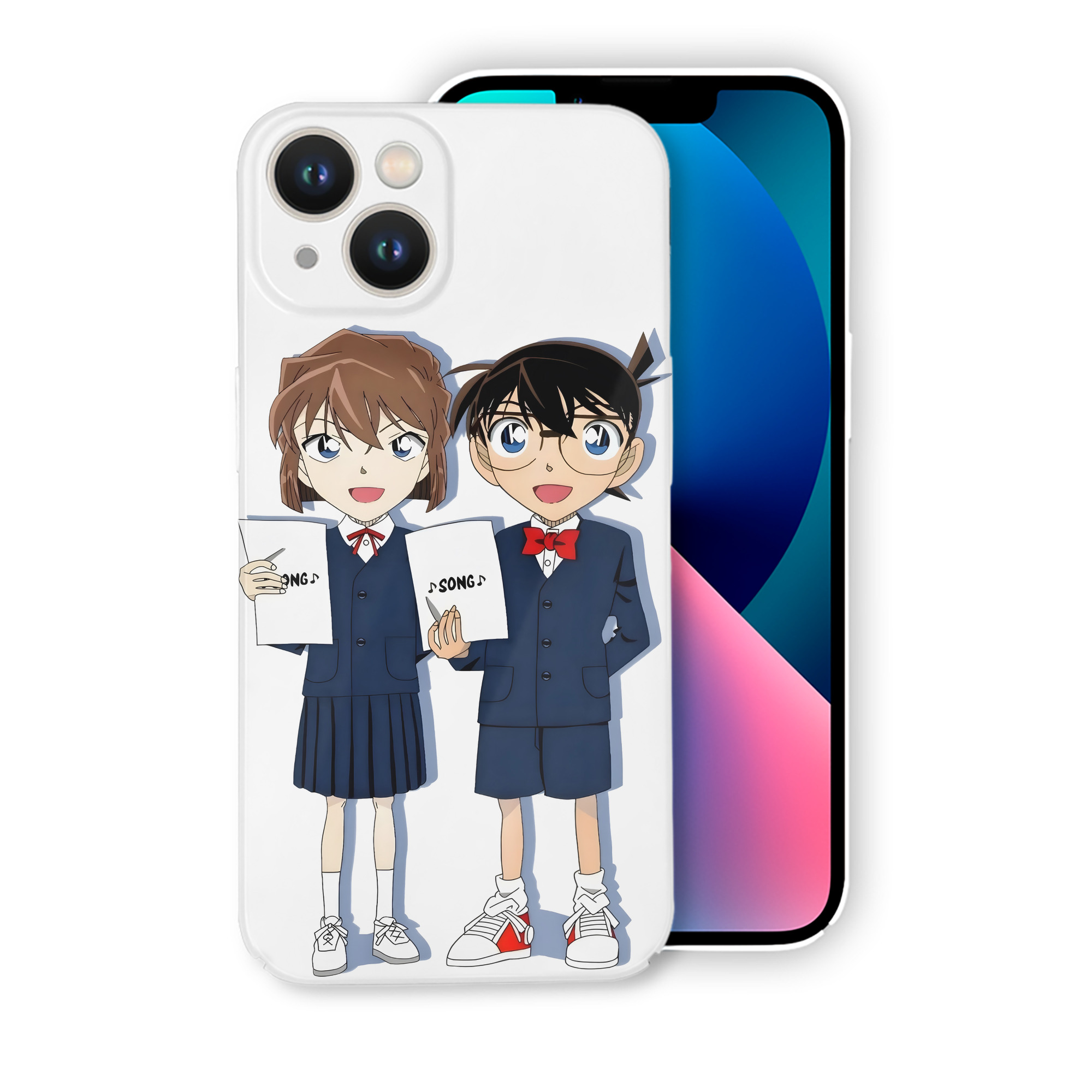 （画像用） 名探偵コナン 灰原 哀 はいばら あい Detective Conan Anita Hailey、Vi Graythorn Haibara Ai 【iPhone 14シリーズ対応】ハードケース