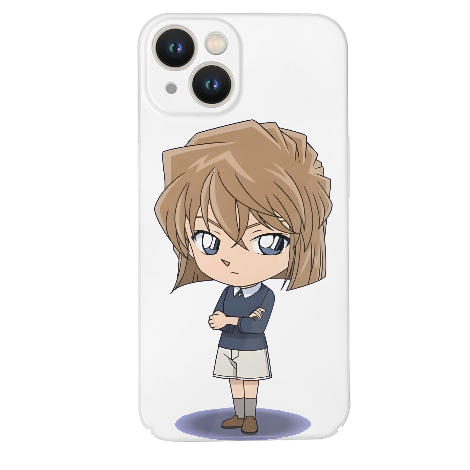 （画像用） 名探偵コナン 灰原 哀 はいばら あい Detective Conan Anita Hailey、Vi Graythorn Haibara Ai 【iPhone 14シリーズ対応】ハードケース