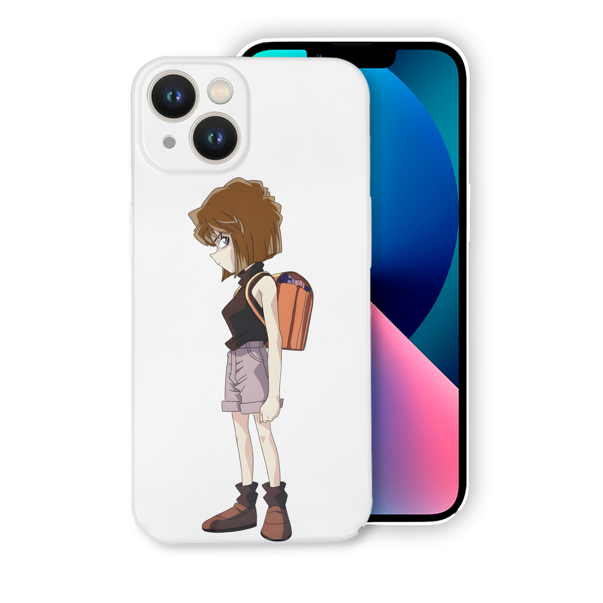 （画像用） 名探偵コナン 灰原 哀 はいばら あい Detective Conan Anita Hailey、Vi Graythorn Haibara Ai 【iPhone 14シリーズ対応】ハードケース