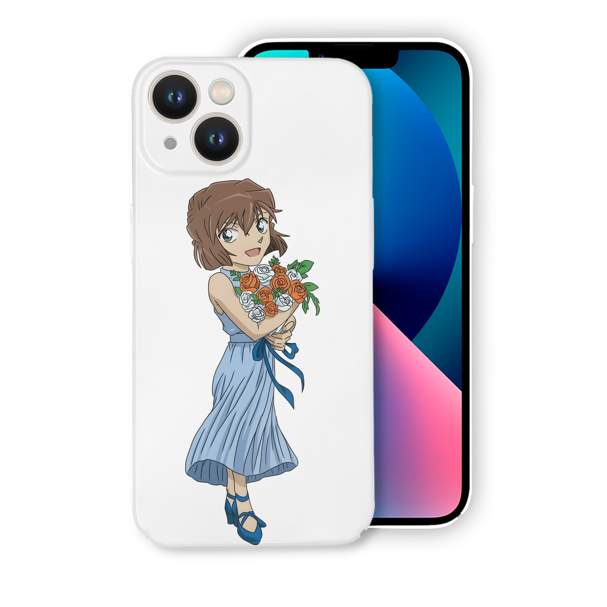 （画像用） 名探偵コナン 灰原 哀 はいばら あい Detective Conan Anita Hailey、Vi Graythorn Haibara Ai 【iPhone 14シリーズ対応】ハードケース