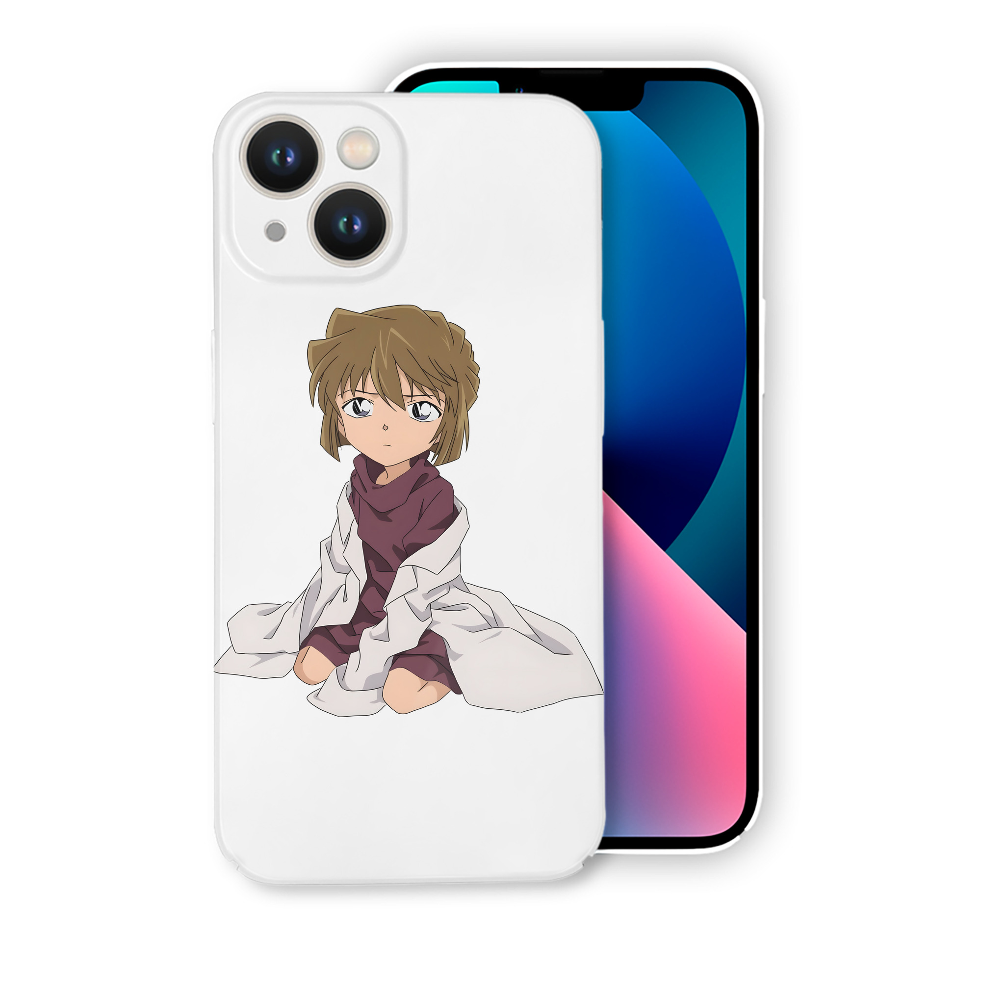 （画像用） 名探偵コナン 灰原 哀 はいばら あい Detective Conan Anita Hailey、Vi Graythorn Haibara Ai 【iPhone 14シリーズ対応】ハードケース