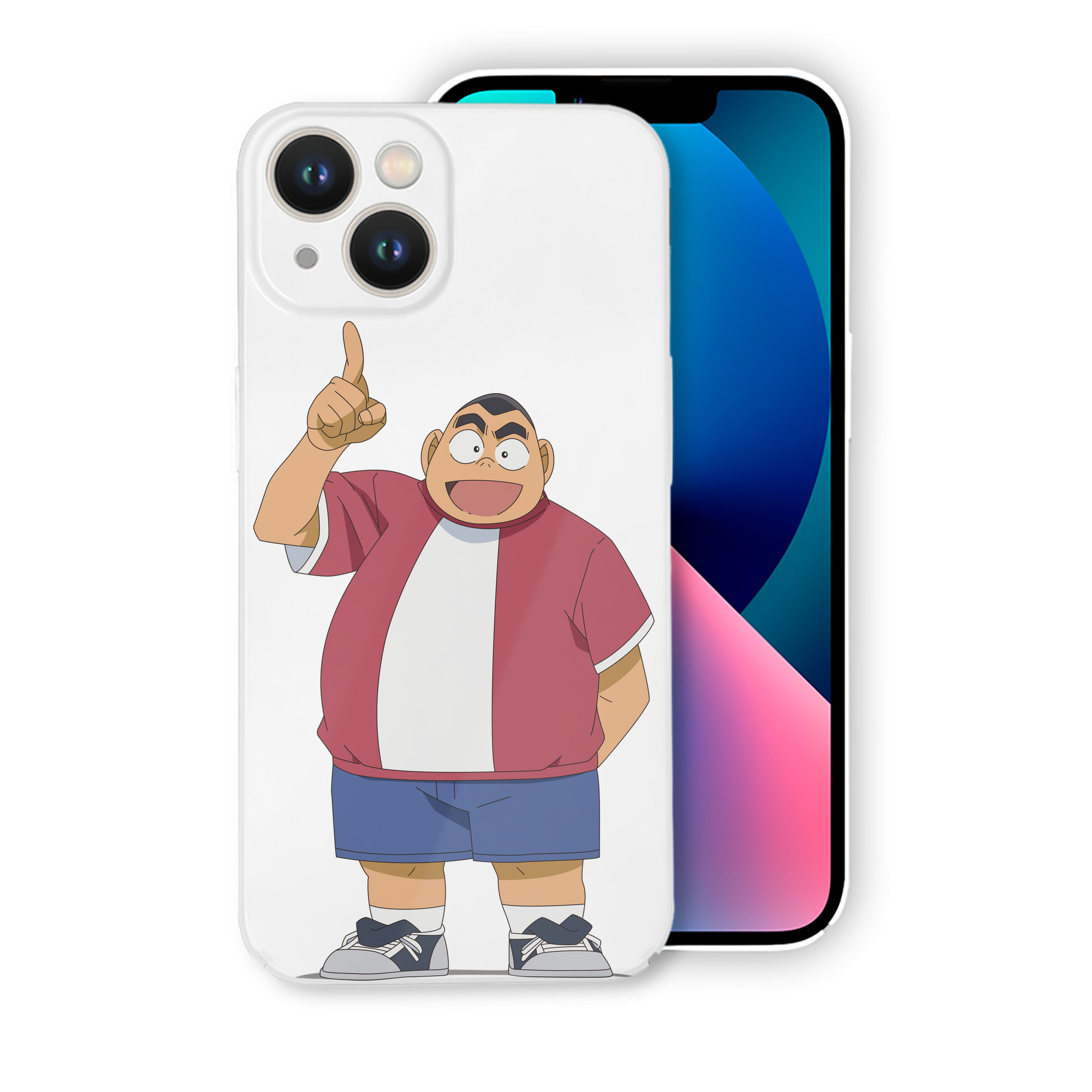 （画像用） 名探偵コナン 小嶋 元太 こじま げんた Detective Conan Kojima Genta 【iPhone 14シリーズ対応】ハードケース