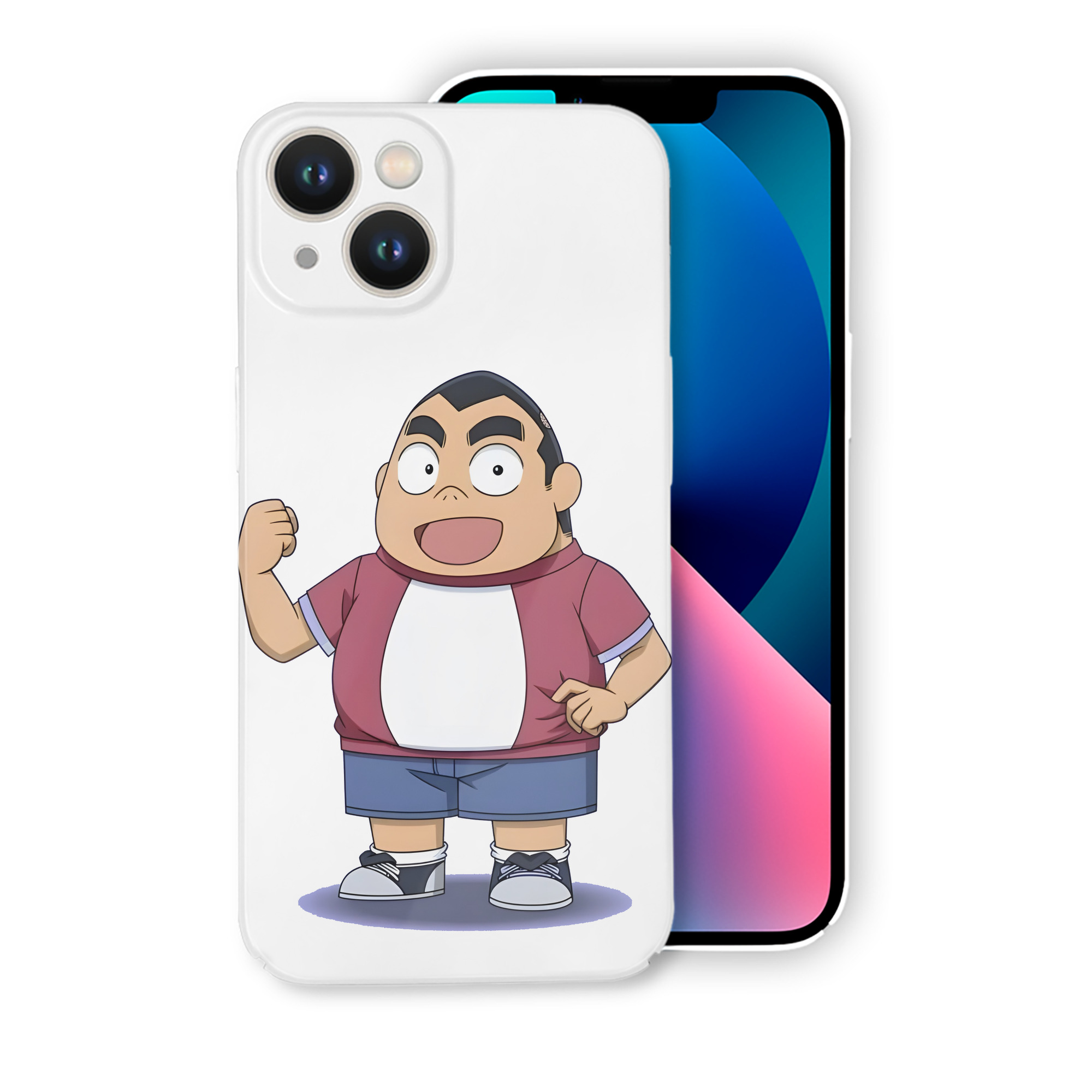 （画像用） 名探偵コナン 小嶋 元太 こじま げんた Detective Conan Kojima Genta 【iPhone 14シリーズ対応】ハードケース