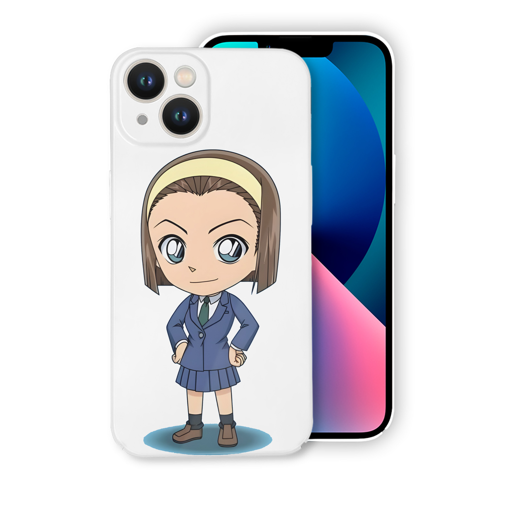 （画像用） 名探偵コナン 吉田 歩美 よしだ あゆみ Detective Conan my Yeager 【iPhone 14シリーズ対応】ハードケース