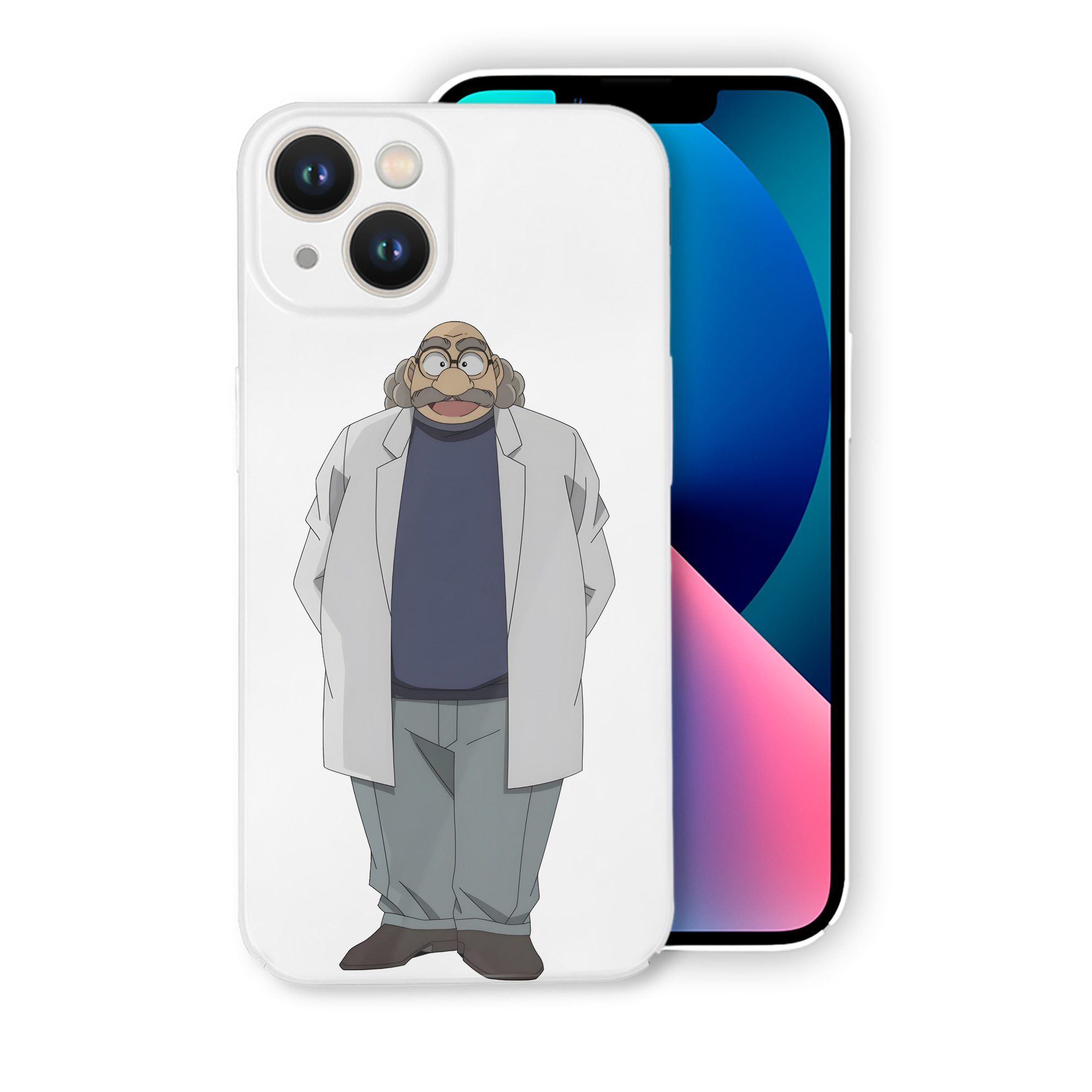 （画像用） 名探偵コナン あがさ ひろし Detective Conan Agasa Hiroshi 【iPhone 14シリーズ対応】ハードケース