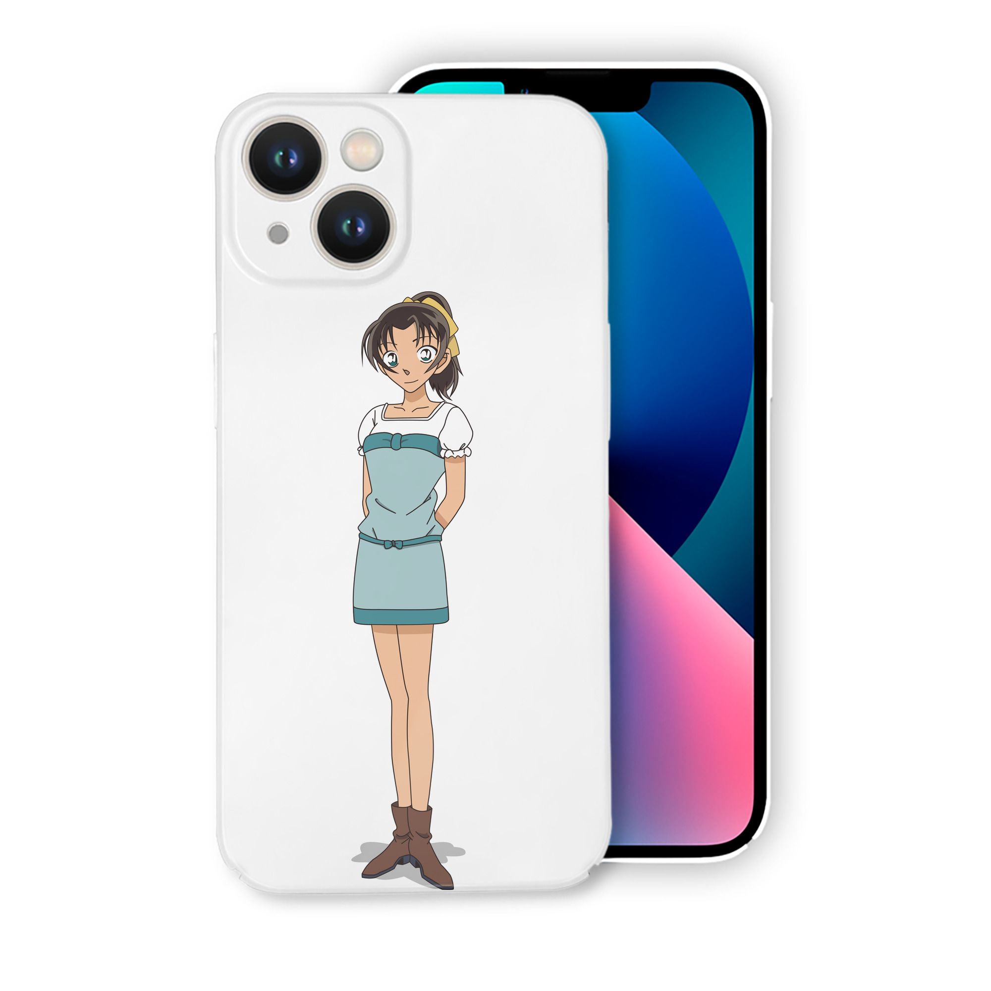 （画像用） 名探偵コナン Detective Conan 【iPhone 14シリーズ対応】ハードケース