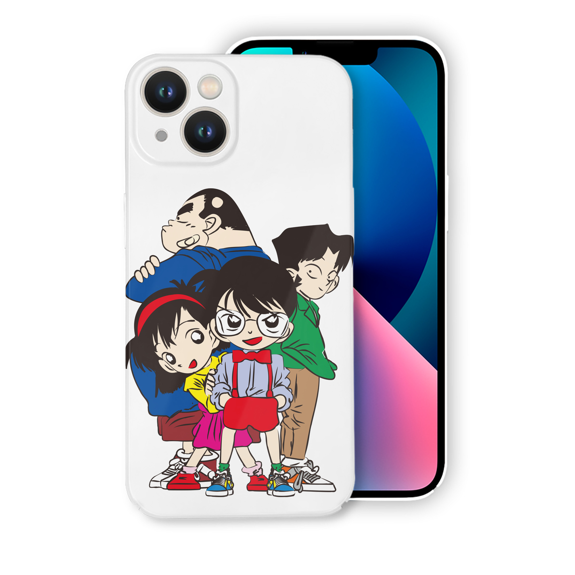 （画像用） 名探偵コナン Detective Conan 【iPhone 14シリーズ対応】ハードケース