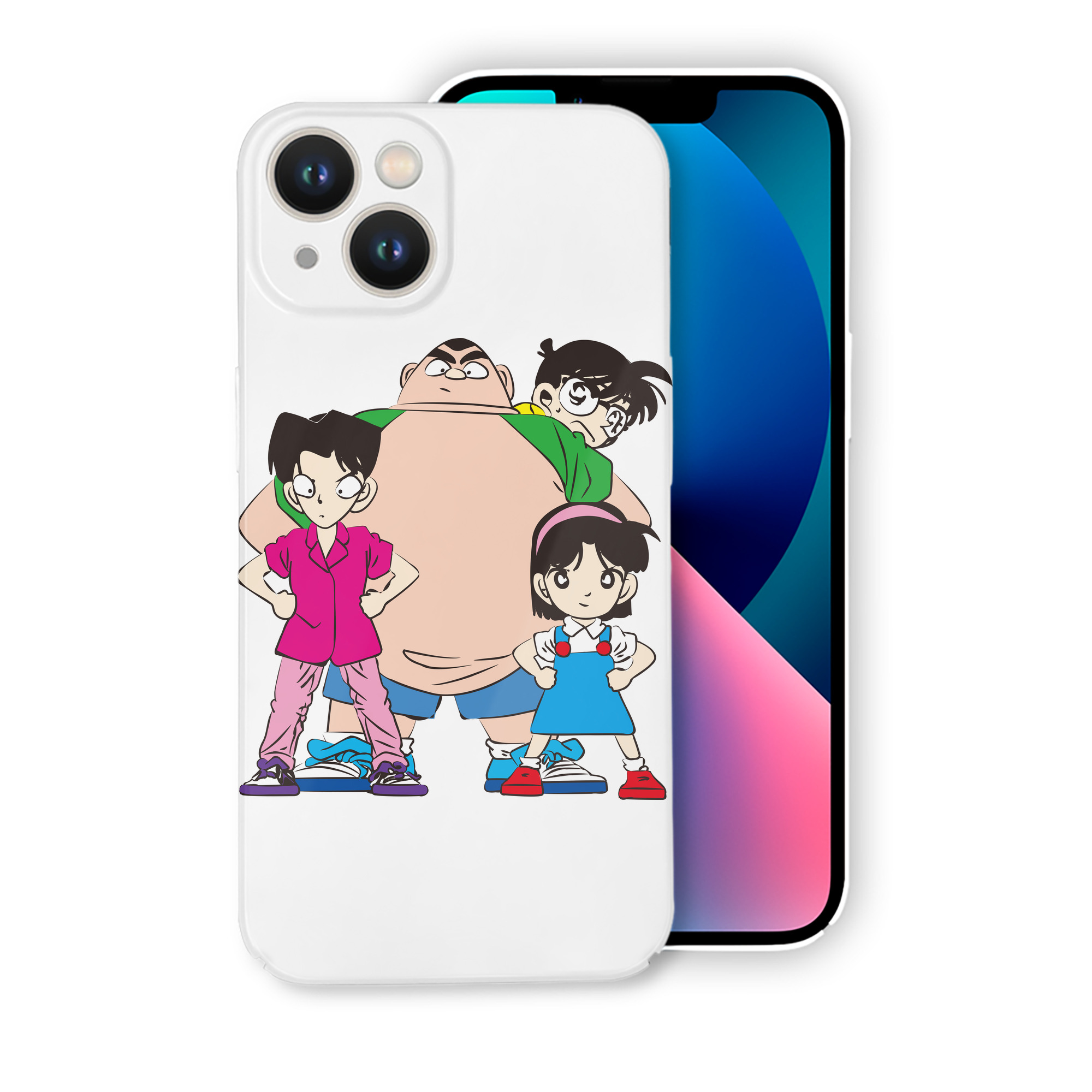 （画像用） 名探偵コナン Detective Conan 【iPhone 14シリーズ対応】ハードケース