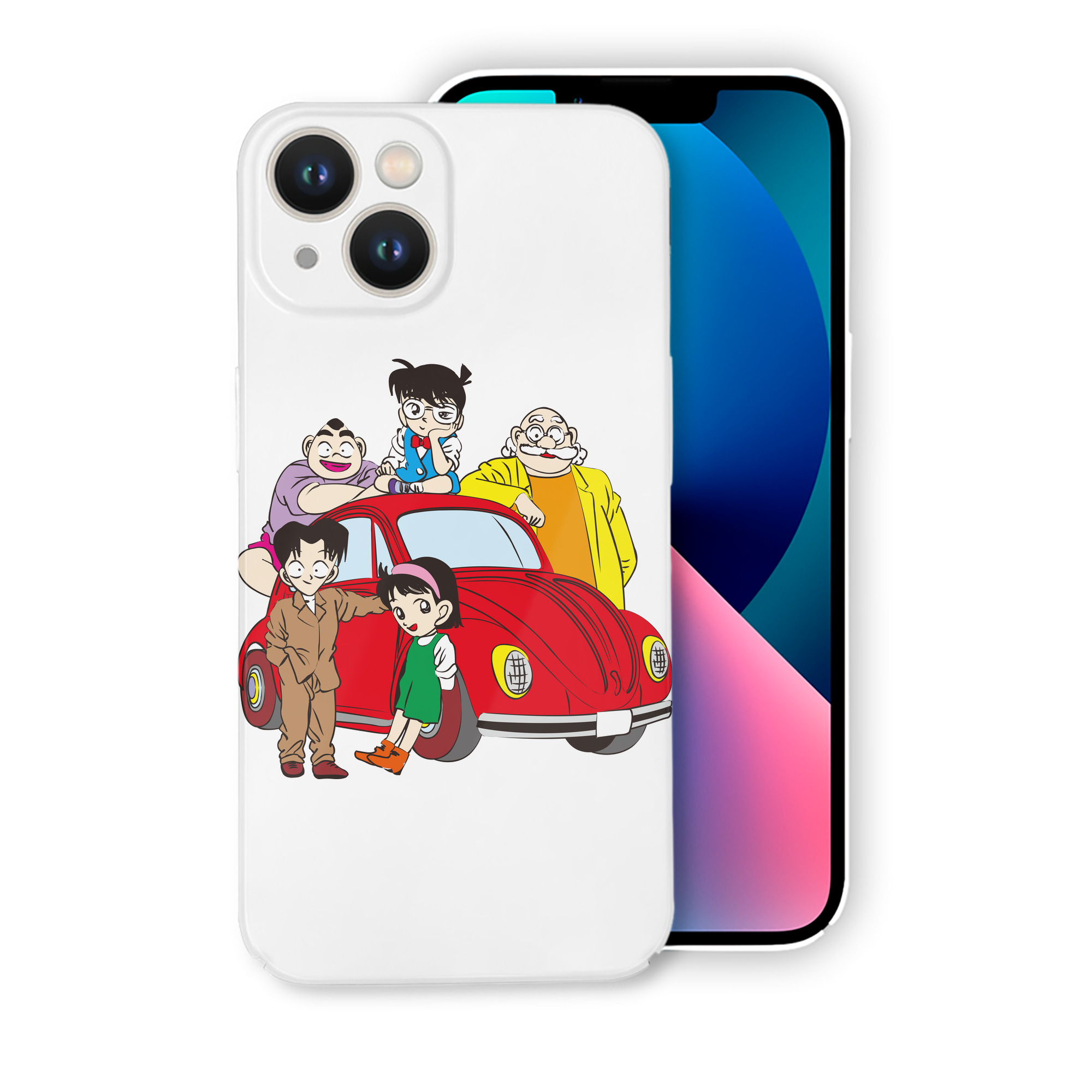 （画像用） 名探偵コナン Detective Conan 【iPhone 14シリーズ対応】ハードケース