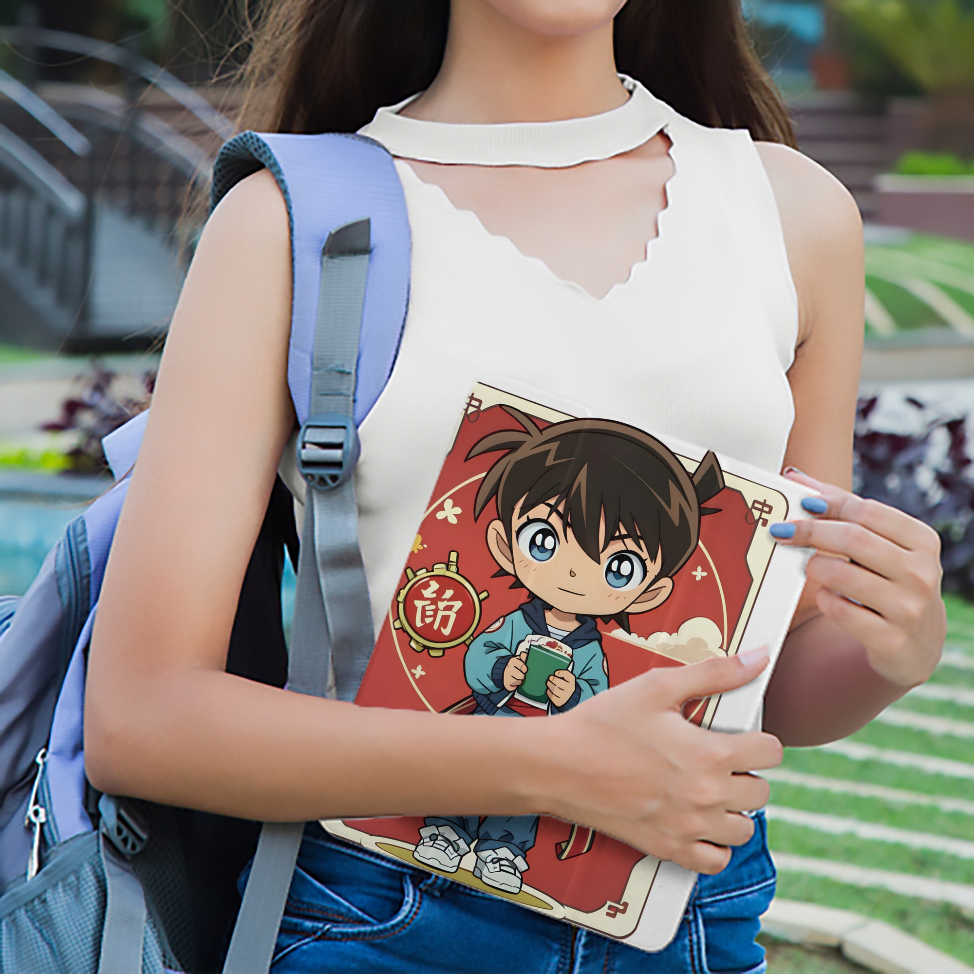 名探偵コナン 江戸川 コナン Detective Conan Conan Edogawa IPad ケース ペン収納付き 三つ折りスタンド PUレザー×シリコン 対応機種9.5/10.5/10.9インチ