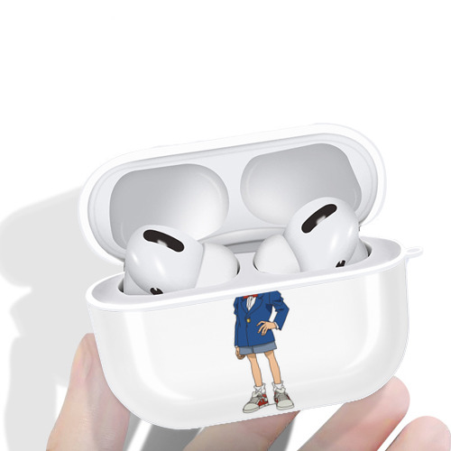 名探偵コナン 江戸川 コナン Detective Conan Conan Edogawa 【AirPods Pro用】ハードシェル保護ケース 耐衝撃・防指紋・カラビナ付き商品仕様