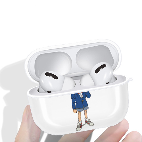 名探偵コナン 江戸川 コナン Detective Conan Conan Edogawa 【AirPods Pro用】ハードシェル保護ケース 耐衝撃・防指紋・カラビナ付き商品仕様