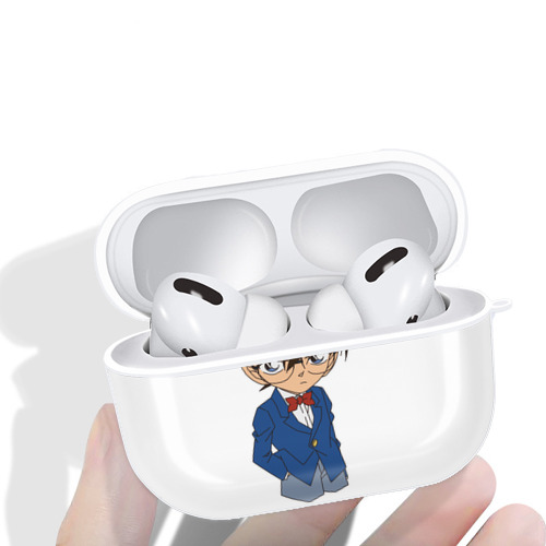 名探偵コナン 江戸川 コナン Detective Conan Conan Edogawa 【AirPods Pro用】ハードシェル保護ケース 耐衝撃・防指紋・カラビナ付き商品仕様