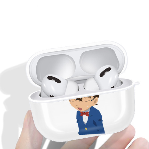 名探偵コナン 江戸川 コナン Detective Conan Conan Edogawa 【AirPods Pro用】ハードシェル保護ケース 耐衝撃・防指紋・カラビナ付き商品仕様