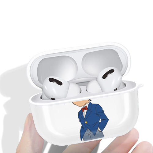 名探偵コナン 江戸川 コナン Detective Conan Conan Edogawa 【AirPods Pro用】ハードシェル保護ケース 耐衝撃・防指紋・カラビナ付き商品仕様