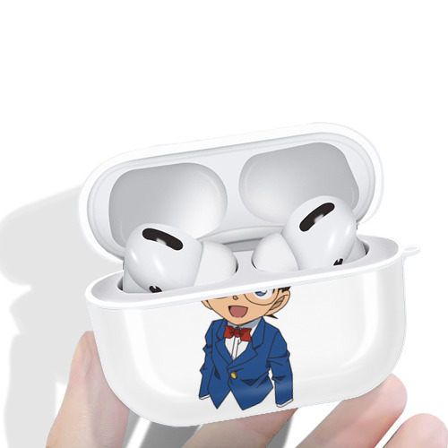 名探偵コナン 江戸川 コナン Detective Conan Conan Edogawa 【AirPods Pro用】ハードシェル保護ケース 耐衝撃・防指紋・カラビナ付き商品仕様