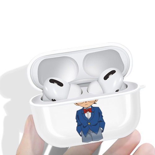 名探偵コナン 江戸川 コナン Detective Conan Conan Edogawa 【AirPods Pro用】ハードシェル保護ケース 耐衝撃・防指紋・カラビナ付き商品仕様
