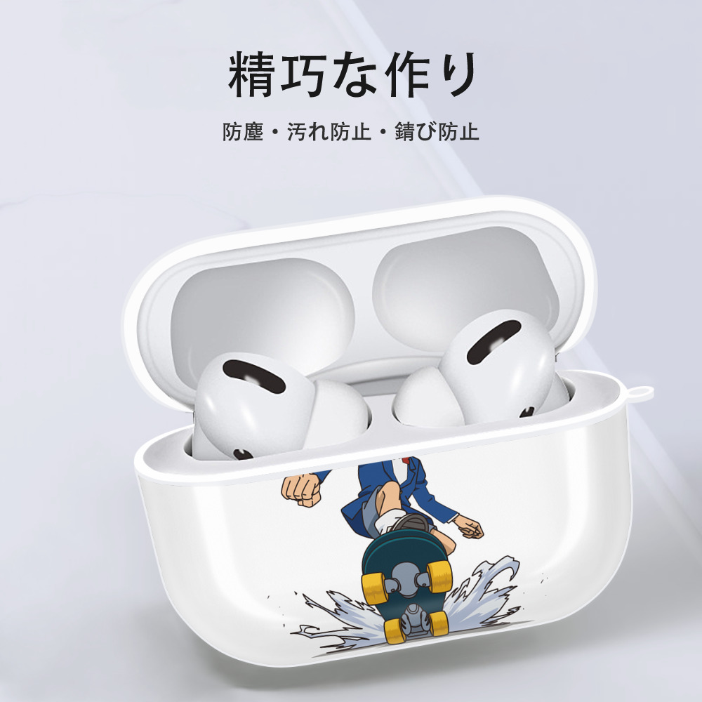 名探偵コナン 江戸川 コナン Detective Conan Conan Edogawa 【AirPods Pro用】ハードシェル保護ケース 耐衝撃・防指紋・カラビナ付き商品仕様