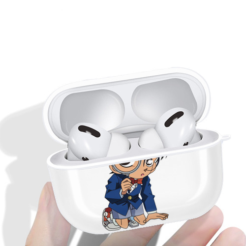 名探偵コナン 江戸川 コナン Detective Conan Conan Edogawa 【AirPods Pro用】ハードシェル保護ケース 耐衝撃・防指紋・カラビナ付き商品仕様