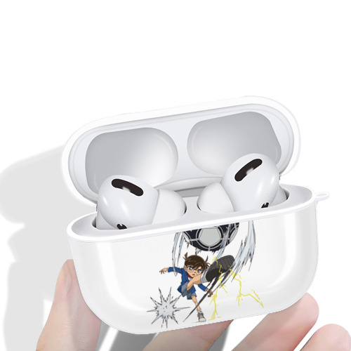 名探偵コナン 江戸川 コナン Detective Conan Conan Edogawa 【AirPods Pro用】ハードシェル保護ケース 耐衝撃・防指紋・カラビナ付き商品仕様