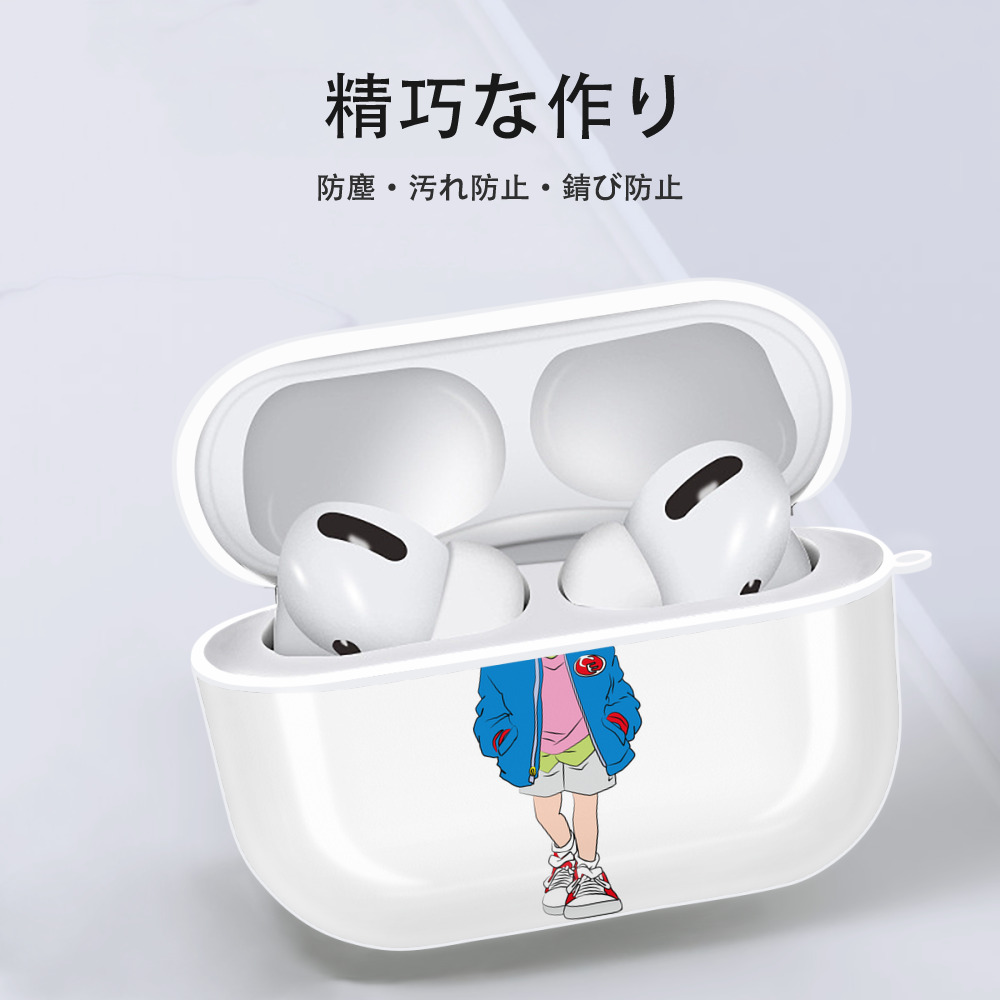 名探偵コナン 江戸川 コナン Detective Conan Conan Edogawa 【AirPods Pro用】ハードシェル保護ケース 耐衝撃・防指紋・カラビナ付き商品仕様