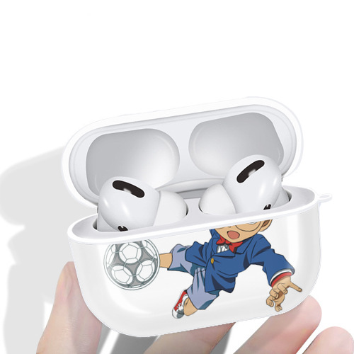名探偵コナン 江戸川 コナン Detective Conan Conan Edogawa 【AirPods Pro用】ハードシェル保護ケース 耐衝撃・防指紋・カラビナ付き商品仕様