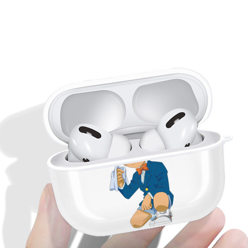名探偵コナン 江戸川 コナン Detective Conan Conan Edogawa 【AirPods Pro用】ハードシェル保護ケース 耐衝撃・防指紋・カラビナ付き商品仕様