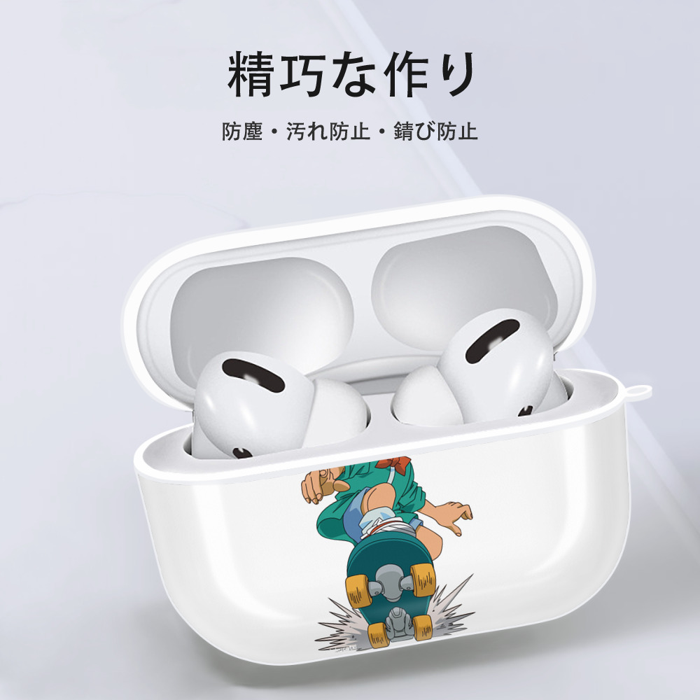 名探偵コナン 江戸川 コナン Detective Conan Conan Edogawa 【AirPods Pro用】ハードシェル保護ケース 耐衝撃・防指紋・カラビナ付き商品仕様