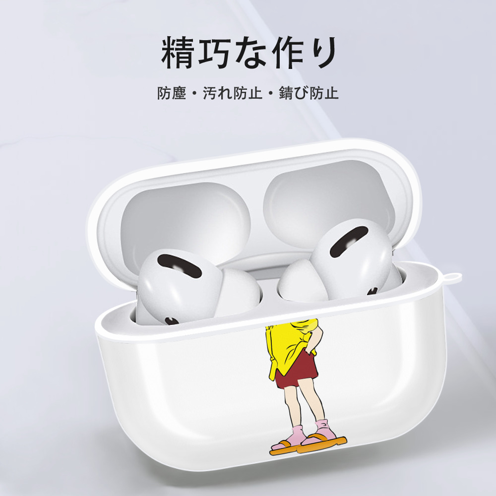 名探偵コナン 江戸川 コナン Detective Conan Conan Edogawa 【AirPods Pro用】ハードシェル保護ケース 耐衝撃・防指紋・カラビナ付き商品仕様
