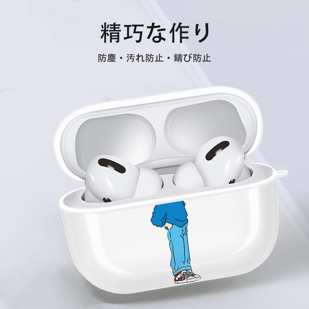 名探偵コナン 江戸川 コナン Detective Conan Conan Edogawa 【AirPods Pro用】ハードシェル保護ケース 耐衝撃・防指紋・カラビナ付き商品仕様