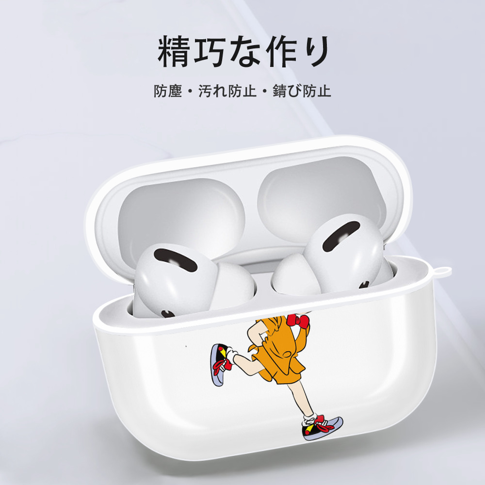 名探偵コナン 江戸川 コナン Detective Conan Conan Edogawa 【AirPods Pro用】ハードシェル保護ケース 耐衝撃・防指紋・カラビナ付き商品仕様