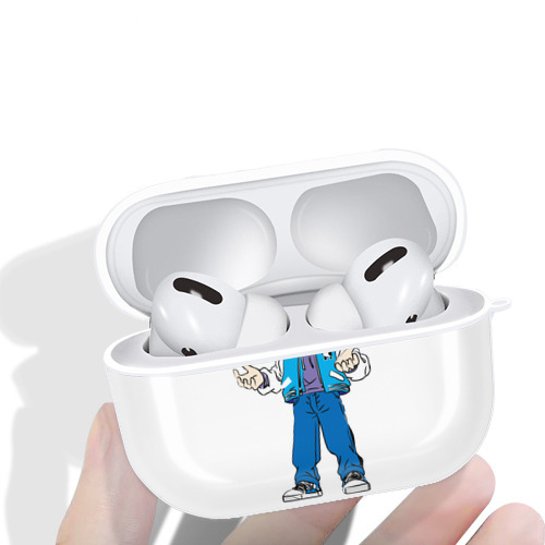 名探偵コナン 江戸川 コナン Detective Conan Conan Edogawa 【AirPods Pro用】ハードシェル保護ケース 耐衝撃・防指紋・カラビナ付き商品仕様
