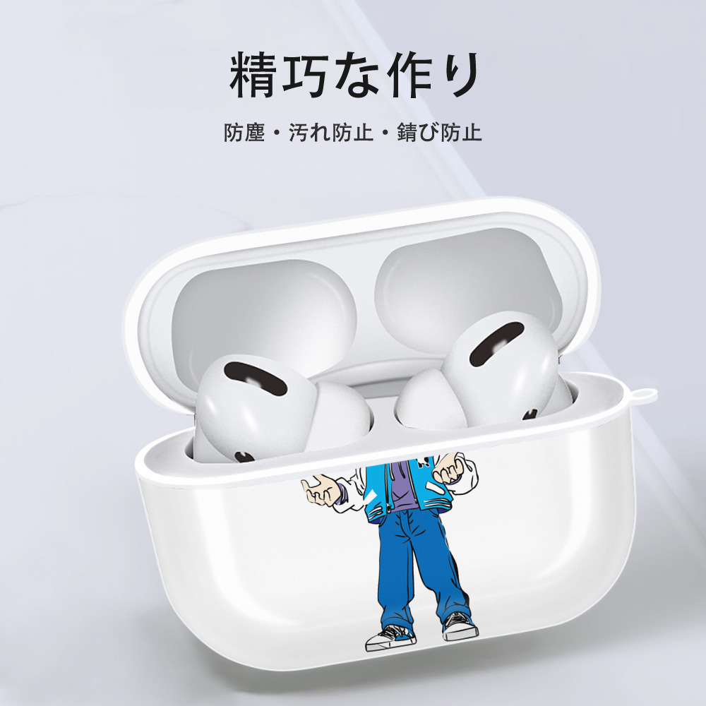 名探偵コナン 江戸川 コナン Detective Conan Conan Edogawa 【AirPods Pro用】ハードシェル保護ケース 耐衝撃・防指紋・カラビナ付き商品仕様