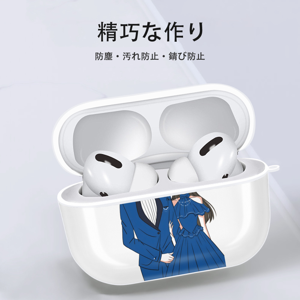 名探偵コナン 江戸川 コナン Detective Conan Conan Edogawa 【AirPods Pro用】ハードシェル保護ケース 耐衝撃・防指紋・カラビナ付き商品仕様