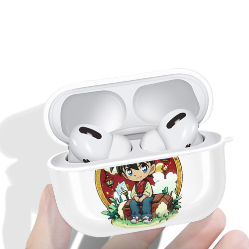 名探偵コナン 江戸川 コナン Detective Conan Conan Edogawa 【AirPods Pro用】ハードシェル保護ケース 耐衝撃・防指紋・カラビナ付き商品仕様
