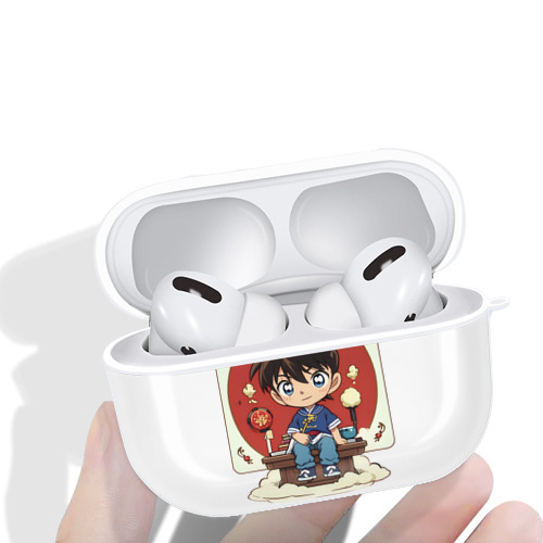 名探偵コナン 江戸川 コナン Detective Conan Conan Edogawa 【AirPods Pro用】ハードシェル保護ケース 耐衝撃・防指紋・カラビナ付き商品仕様