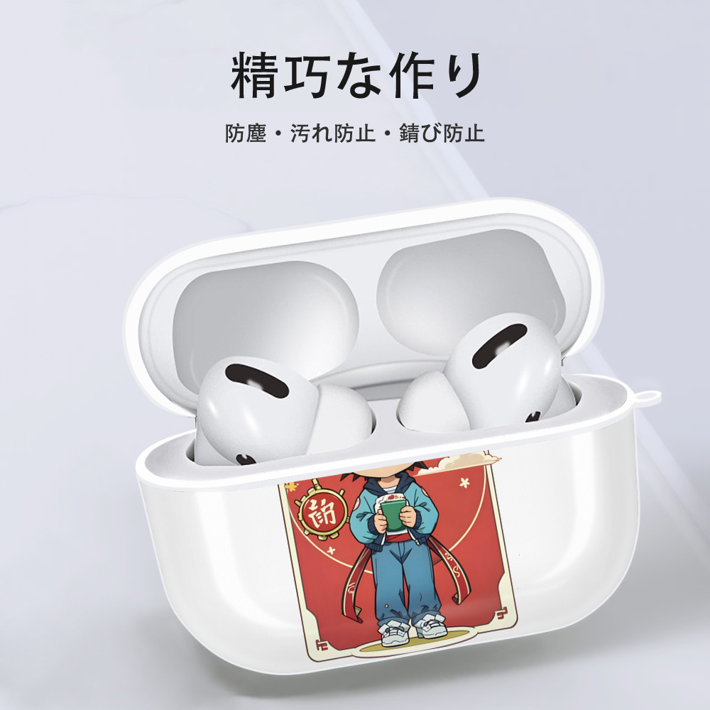 名探偵コナン 江戸川 コナン Detective Conan Conan Edogawa 【AirPods Pro用】ハードシェル保護ケース 耐衝撃・防指紋・カラビナ付き商品仕様