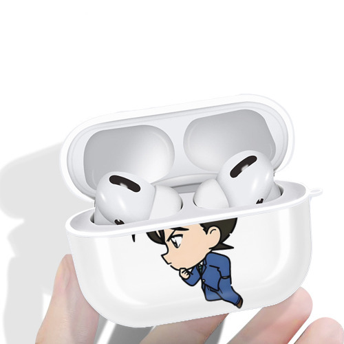 名探偵コナン 江戸川 コナン Detective Conan Conan Edogawa 【AirPods Pro用】ハードシェル保護ケース 耐衝撃・防指紋・カラビナ付き商品仕様