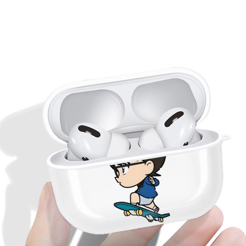 名探偵コナン 江戸川 コナン Detective Conan Conan Edogawa 【AirPods Pro用】ハードシェル保護ケース 耐衝撃・防指紋・カラビナ付き商品仕様