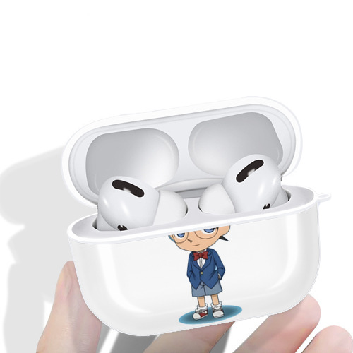 名探偵コナン 江戸川 コナン Detective Conan Conan Edogawa 【AirPods Pro用】ハードシェル保護ケース 耐衝撃・防指紋・カラビナ付き商品仕様