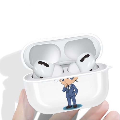 名探偵コナン 江戸川 コナン Detective Conan Conan Edogawa 【AirPods Pro用】ハードシェル保護ケース 耐衝撃・防指紋・カラビナ付き商品仕様