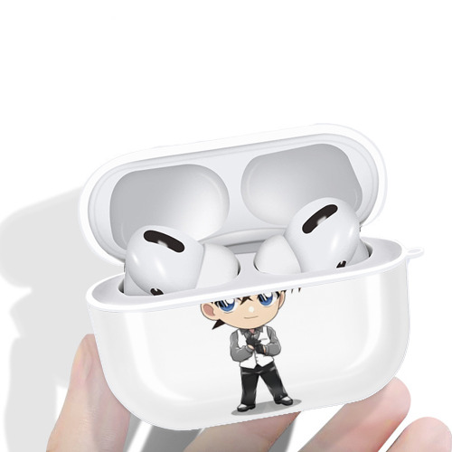 名探偵コナン 江戸川 コナン Detective Conan Conan Edogawa 【AirPods Pro用】ハードシェル保護ケース 耐衝撃・防指紋・カラビナ付き商品仕様