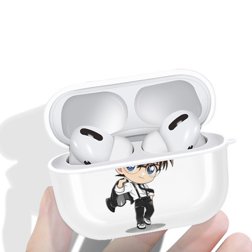 名探偵コナン 江戸川 コナン Detective Conan Conan Edogawa 【AirPods Pro用】ハードシェル保護ケース 耐衝撃・防指紋・カラビナ付き商品仕様