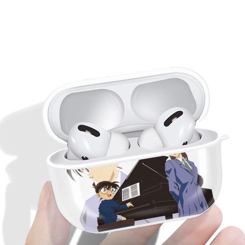 名探偵コナン 毛利 蘭 もうり らん、モーリ ラン Detective Conan Rachel Moore 【AirPods Pro用】ハードシェル保護ケース 耐衝撃・防指紋・カラビナ付き商品仕様