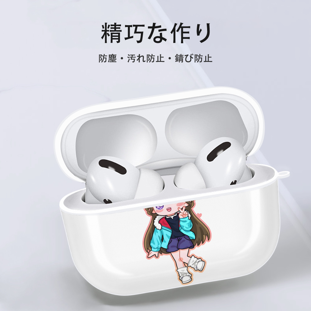 名探偵コナン 毛利 蘭 もうり らん、モーリ ラン Detective Conan Rachel Moore 【AirPods Pro用】ハードシェル保護ケース 耐衝撃・防指紋・カラビナ付き商品仕様