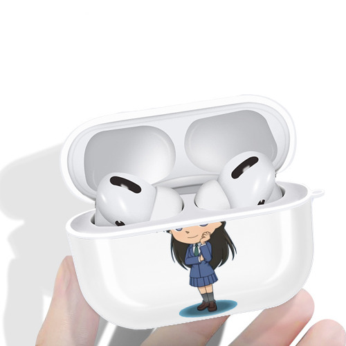 名探偵コナン 毛利 蘭 もうり らん、モーリ ラン Detective Conan Rachel Moore 【AirPods Pro用】ハードシェル保護ケース 耐衝撃・防指紋・カラビナ付き商品仕様