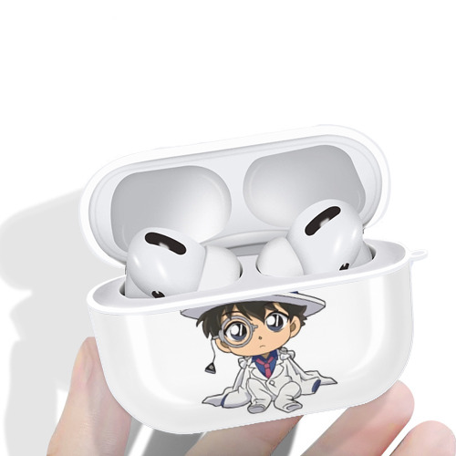 名探偵コナン くろば かいと Detective Conan Kuroba Kaito 【AirPods Pro用】ハードシェル保護ケース 耐衝撃・防指紋・カラビナ付き商品仕様