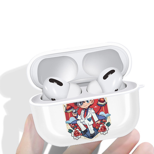 名探偵コナン くろば かいと Detective Conan Kuroba Kaito 【AirPods Pro用】ハードシェル保護ケース 耐衝撃・防指紋・カラビナ付き商品仕様