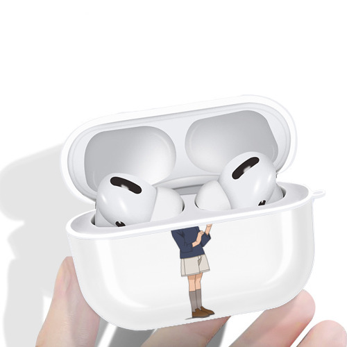 名探偵コナン 灰原 哀 はいばら あい Detective Conan Anita Hailey、Vi Graythorn Haibara Ai 【AirPods Pro用】ハードシェル保護ケース 耐衝撃・防指紋・カラビナ付き商品仕様